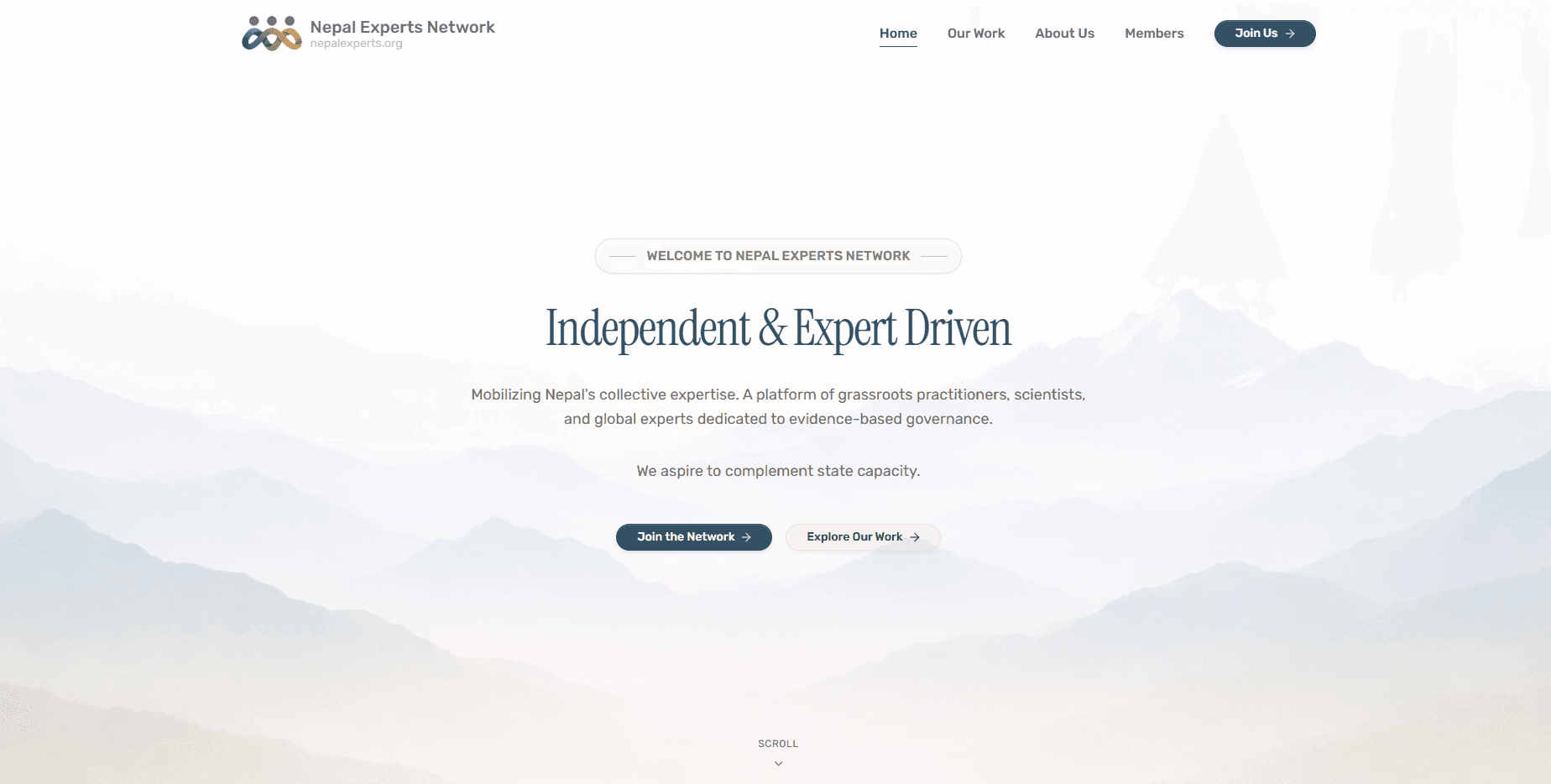 Nepal Experts website preview